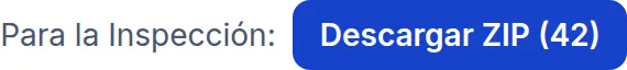 Botón Descargar ZIP para la Inspección